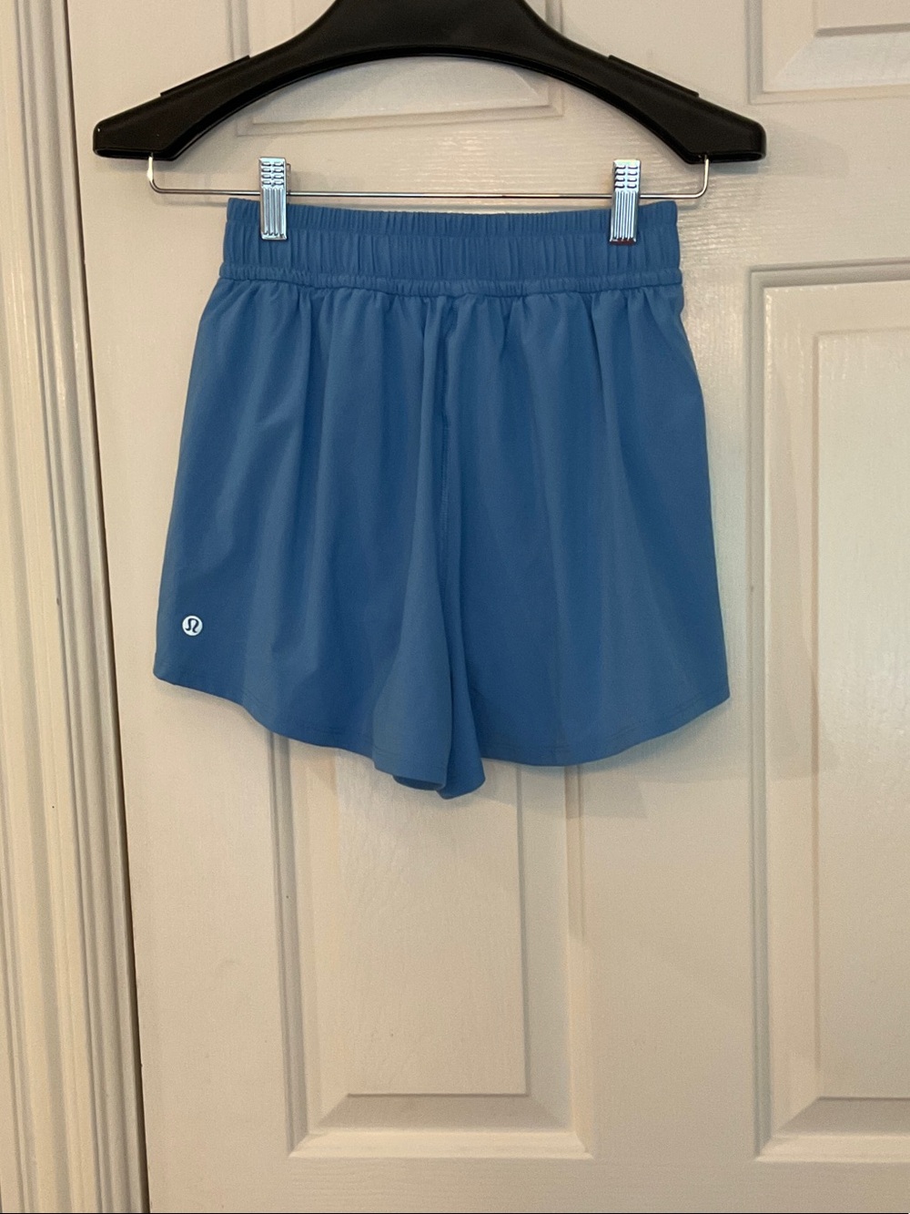 Lululemon Women's Sky Blue Running Shorts